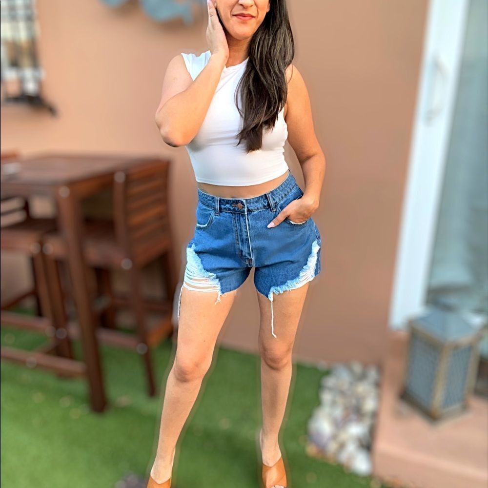 Flying Tomato Denim Shorts